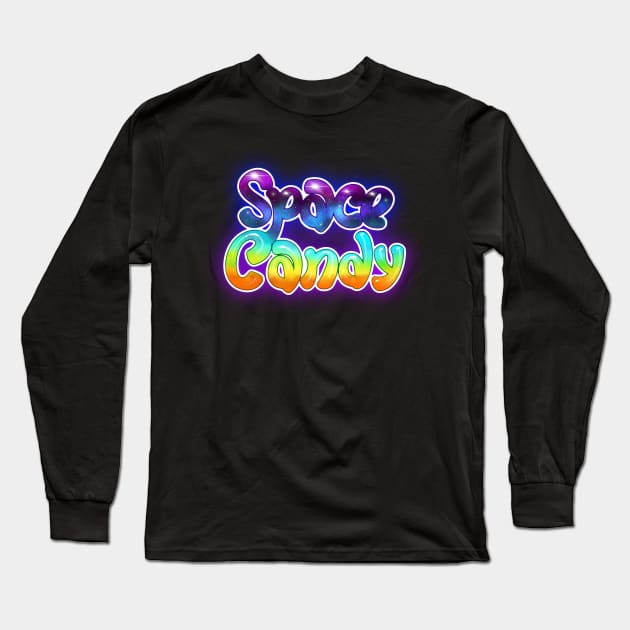 Space Candy Glow Long Sleeve T-Shirt by Toni Tees